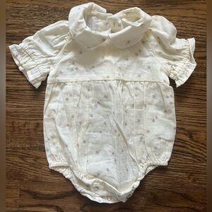 Rylee & Cru baby romper with collar